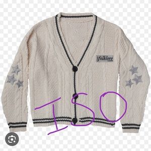 ISO the OG or next edition cardigan. Size M/L, will consider holiday editions.